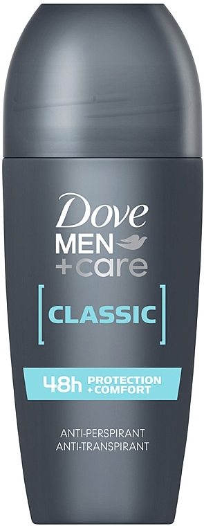 Антиперспірант кульковий для чоловіків - Dove Men Care Classic 48H — фото N1