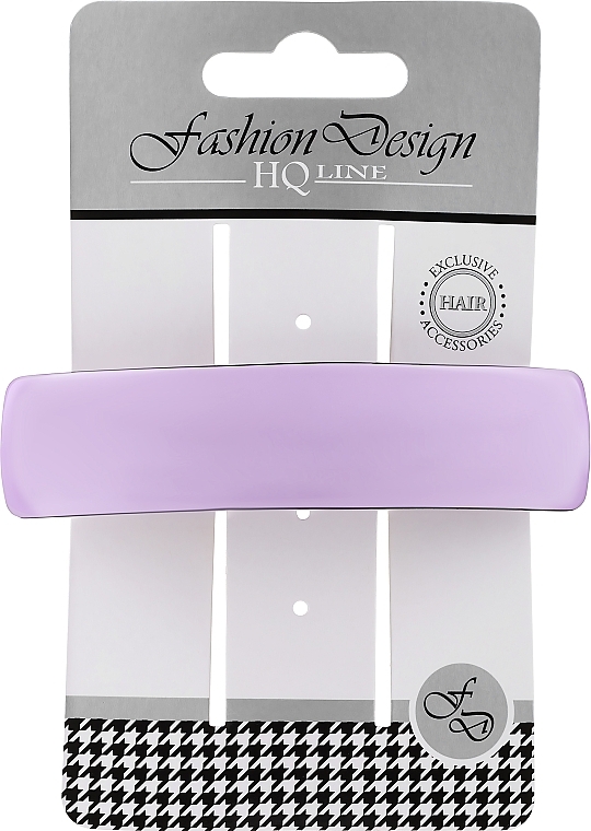 Заколка-автомат для волос "Fashion Design", 28557, лиловая - Top Choice Fashion Design HQ Line  — фото N1