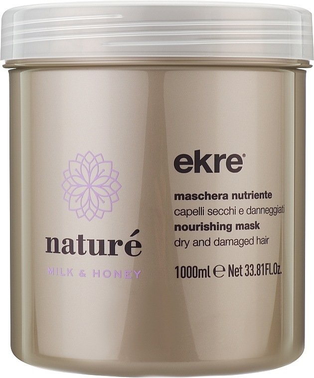 Маска для сухих волос с экстрактом меда - Ekre Nature Mask  — фото N1