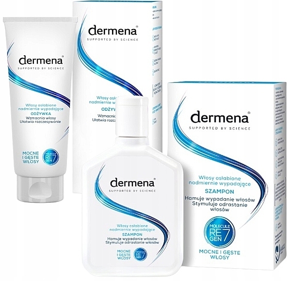 Набір - Dermena Hair Care (shm/200ml + cond/200ml) — фото N1