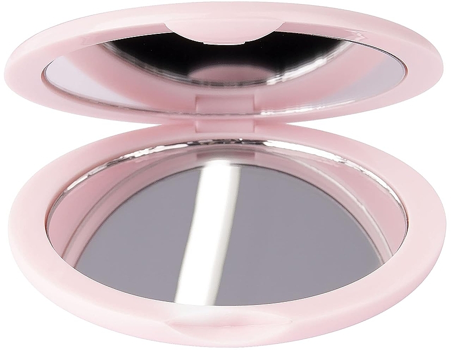 Зеркало карманное, розовое - Brushworks Compact Mirror — фото N4