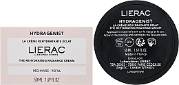 Увлажняющий крем для лица - Lierac Hydragenist The Rehydrating Radiance Cream Refill (сменный блок) — фото N2