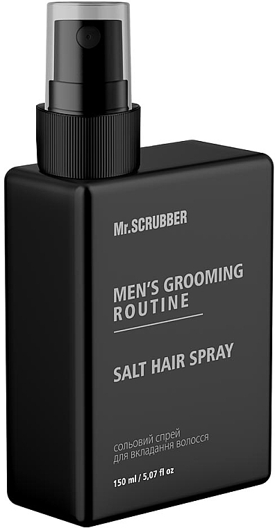 Сольовий спрей для укладання волосся - Mr.Scrubber Men's Grooming Routine Salt Hair Spray