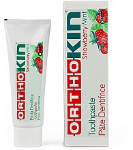 Духи, Парфюмерия, косметика Зубная паста для ухода во время ношения брекетов - Kin Ortho Strawberry Mint Toothpaste