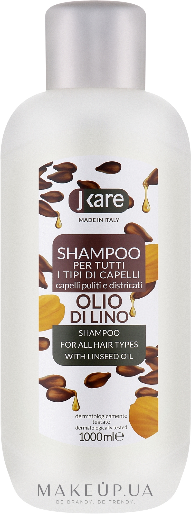 Шампунь для волосся "Linseed Oil" - Jkare Shampoo — фото 1000ml