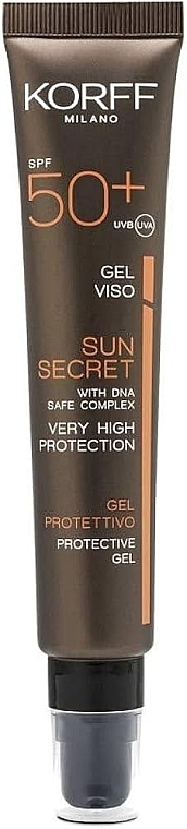 Захисний гель для обличчя - Korff Sun Secret Protective Gel SPF 50+ — фото N1