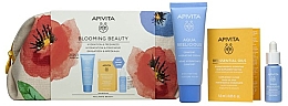 Духи, Парфюмерия, косметика Набор - Apivita Blooming Beauty Promo Set (cr/40ml + booster/10ml + oil/1,6ml)