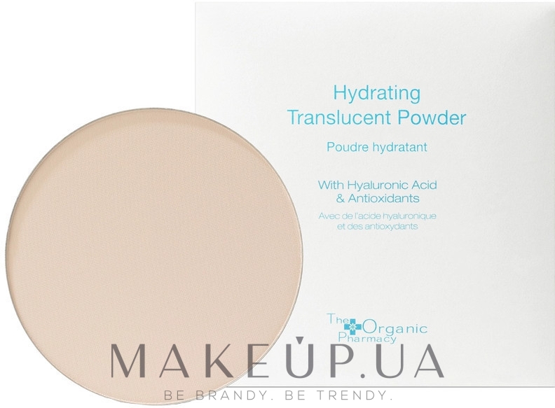 Увлажняющая пудра для лица - The Organic Pharmacy Hydrating Translucent Powder — фото 5g