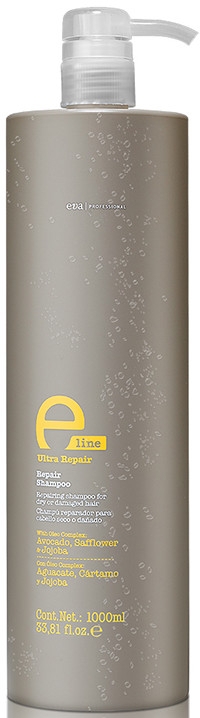 Шампунь восстанавливающий для сухих и поврежденных волос - Eva Professional E-Line Repair Shampoo — фото N4