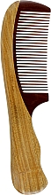 Духи, Парфюмерия, косметика Расческа CS373 для волос, деревянный сандал комби с ручкой - Cosmo Shop