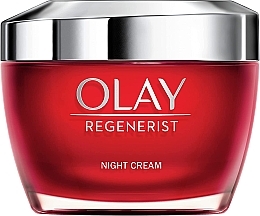 Духи, Парфюмерия, косметика Ночной увлажняющий антивозрастной крем для лица - Olay Regenerist Night Cream