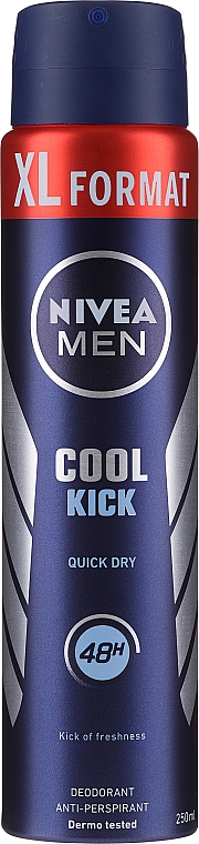 Дезодорант-спрей - NIVEA Men Cool Kick Anti-Perspirant — фото N3