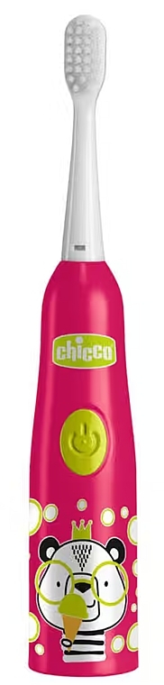 Електрична зубна щітка для дітей 3+, тигр - Chicco Milk And Permanent Teeth Electric Toothbrush — фото N1