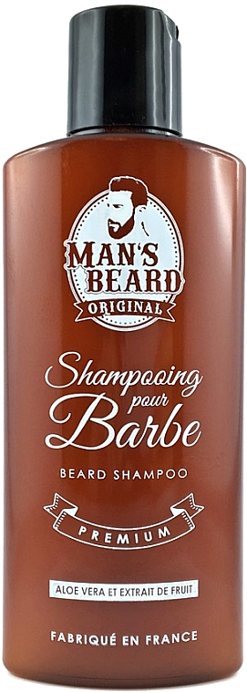 Набір - Man's Beard (beard/oil/30ml + brush/1pc + beard/shm/150ml) — фото N5