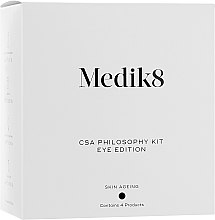 Духи, Парфюмерия, косметика Набор - Medik8 The CSA Philosophy Kit Eye Edition (serum/7ml + cr/15ml + serum/7ml + cleanser/30ml)