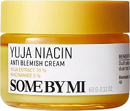 Освітлювальний крем для обличчя - Some By Mi Yuja Niacin Anti Blemish Cream — фото N1