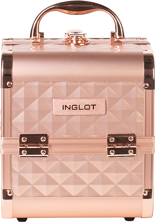 Косметический кейс, розовое золото - Inglot Diamond Makeup Case KC-MB152 MK107-4HE Rose Gold — фото N1
