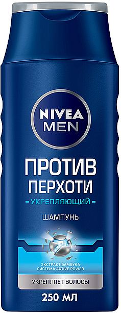 Шампунь "Укрепляющий" против перхоти для мужчин - NIVEA MEN Anti-Dandruff Power Shampoo — фото N1