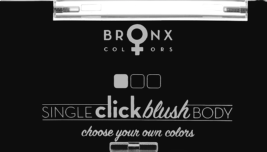 Футляр для рум'ян - Bronx Colors Single Click Case — фото N1