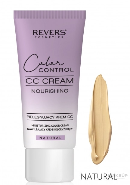 CC-крем для лица - Revers Color Control CC Cream Nurturing — фото Natural