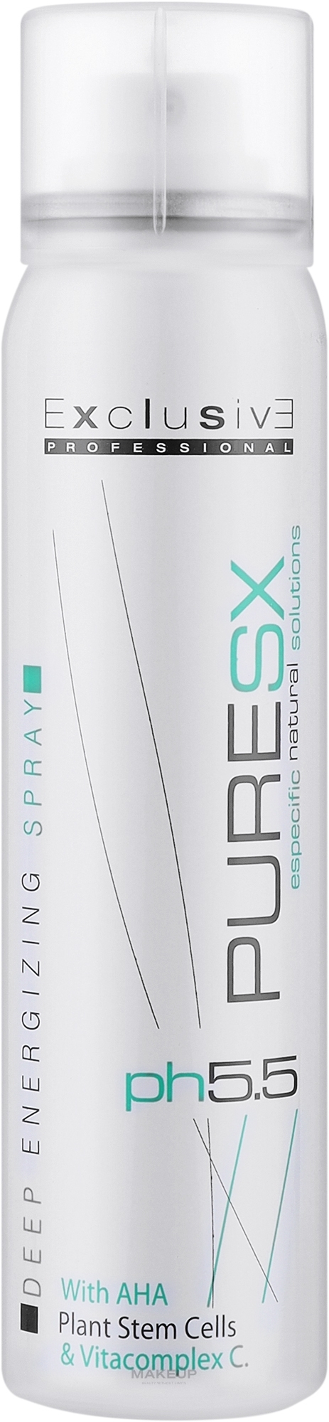 Спрей глибокої стимуляції для профілактики випадіння волосся - Exclusive Professional Pure SX Deep Energizing Spray — фото 100ml