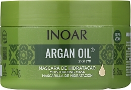 Духи, Парфюмерия, косметика Маска для волос с аргановым маслом - Inoar Argan Oil Hidration Mask