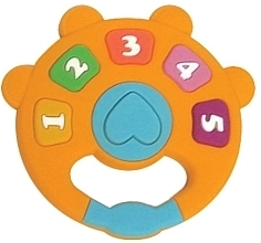 Парфумерія, косметика Прорізувач-іграшка для зубів Li 327, помаранчевий - Lindo