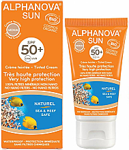Солнцезащитный тональный крем - Alphanova Alphanova Sun Tinted Cream SPF 50+ — фото N1