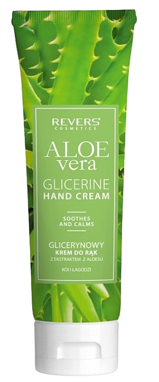 Гліцериновий крем для рук з екстрактом алое вера - Revers Aloe Vera Glicerine Hand Cream — фото N1