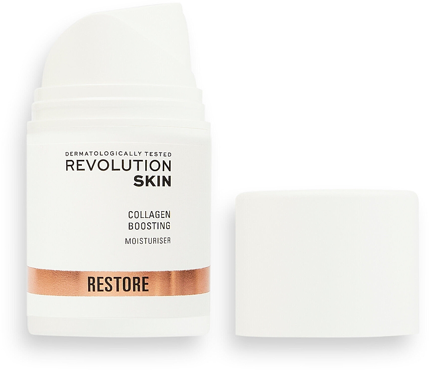 Зволожувальний крем з колагеном - Revolution Skin Restore Collagen Boosting Moisturiser — фото N2