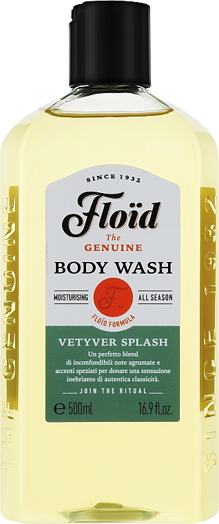 Гель для душа - Floid Vetyver Splash Body Wash — фото N1