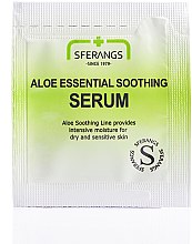 Духи, Парфюмерия, косметика Успокаивающая сыворотка для лица - Sferangs Aloe Essential Soothing Serum (пробник)