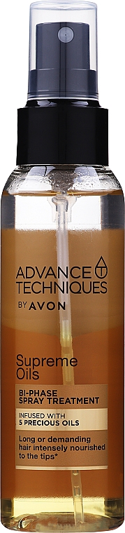 Сироватка для волосся "Дорогоцінні олії" для інтенсивного блиску - Avon Advance Techniques Serum Spray — фото N3