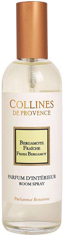 Аромат для дома "Свежий бергамот" - Collines de Provence Fresh Bergamot Room Spray — фото N1