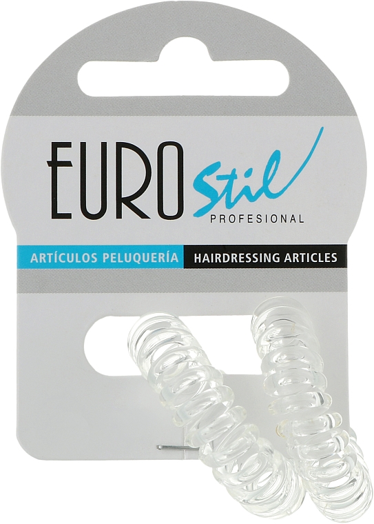 Резинки для волосся, 2 шт., 04806/56 - Eurostil — фото N1