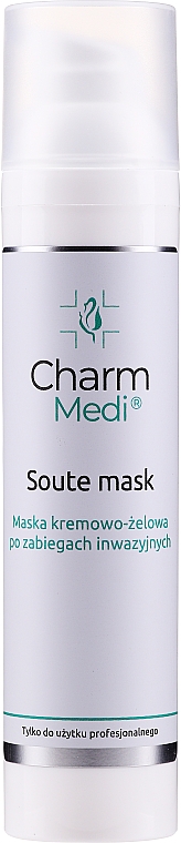 Крем-гелева маска після інвазивних процедур - Charmine Rose Charm Medi Soute Mask — фото N1