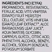 Антиоксидантна сироватка для обличчя - Bioearth Elementa Antiox Resveratrol 3% + Vitis Vinifera Stem Cell — фото N3