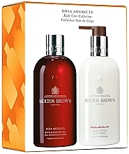 Molton Brown Rosa Absolute Body Care Collection - Набір (sh/gel/300ml + b/lot/300ml) — фото N1