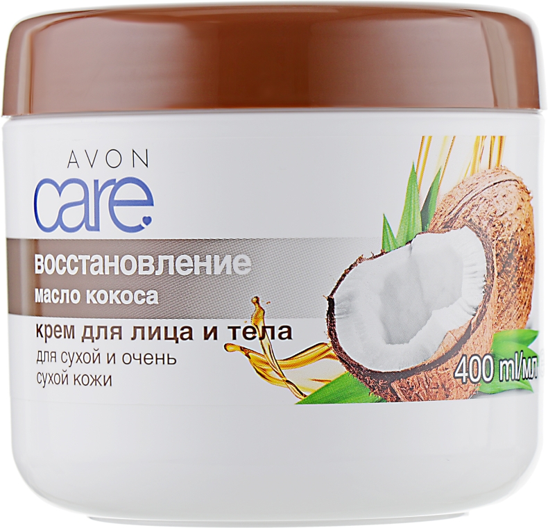 Крем для лица "Масло кокоса. Восстановление" - Avon Care