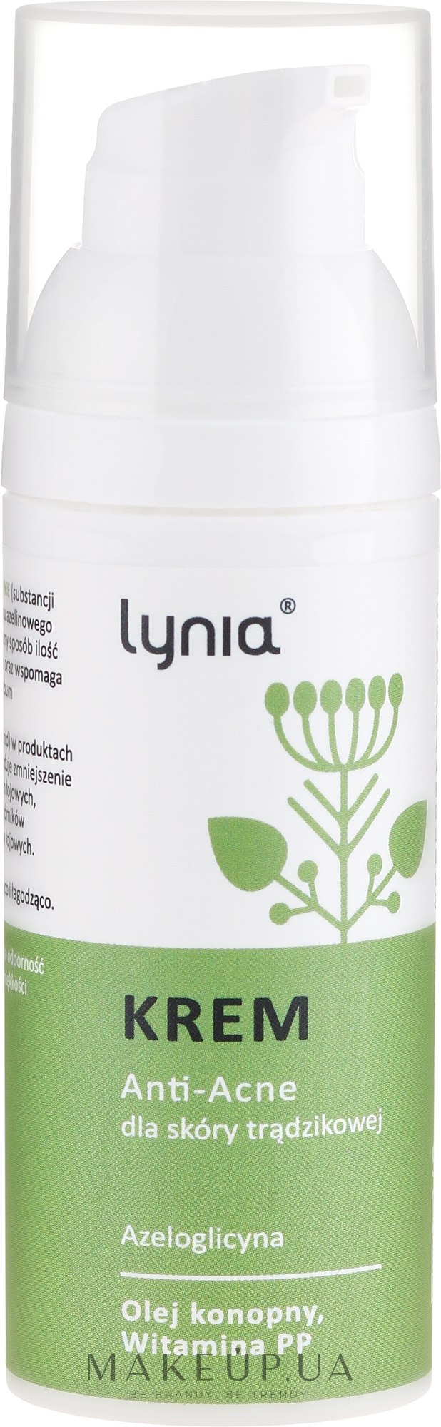 Крем для лица "Анти-акне" - Lynia Anti-acne Cream — фото 50ml