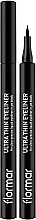 Підводка-фломастер для очей - Flormar Ultra Thin Eyeliner — фото N1