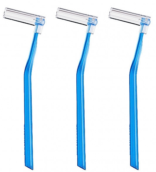 Держатель для межзубных ершиков, 3 шт., синий - Curaprox Interdental Brush Holder Set UHS 470 — фото N2