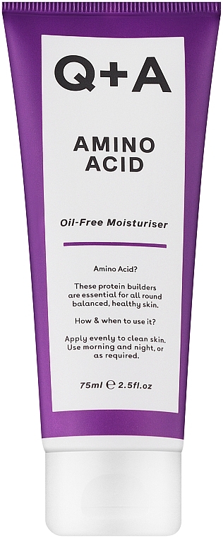 Увлажняющий крем с аминокислотами без содержания масла - Q+A Amino Acid Oil Free Moistuiriser