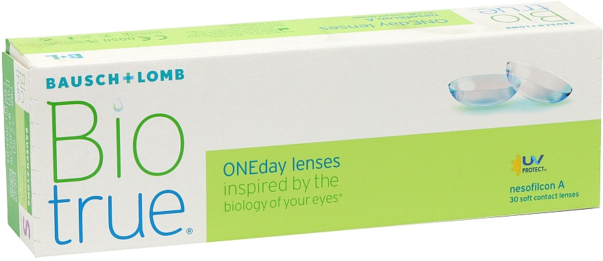 Однодневные контактные линзы, 30 шт. - Bausch & Lomb Biotrue ONEday
