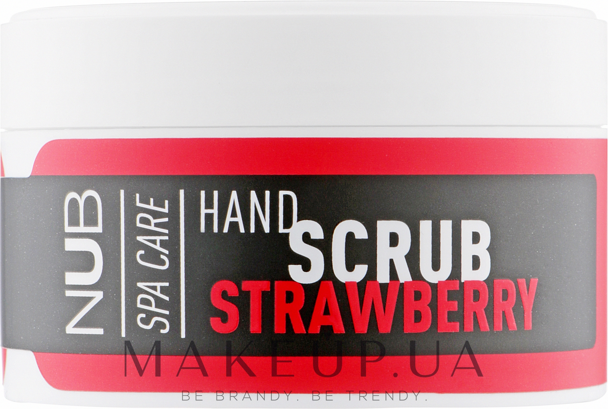 Скраб для рук - NUB Spa Care Hand Scrub Strawberry — фото 200ml