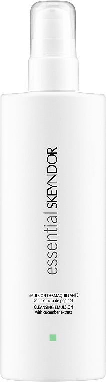 Очищающая эмульсия с экстрактом огурца - Skeyndor Essential Cleansing Emulsion with Cucumber Extract — фото N1