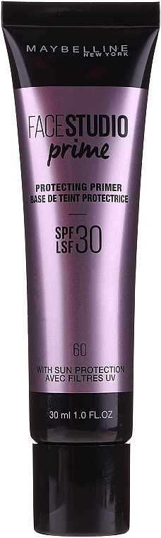 Праймер для лица - Maybelline New York Face Studio Prime Protecting Primer 60 SPF 30 — фото N1