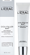 Антивозрастной крем-гель для лица - Lierac Cica-Filler Mat Anti-Wrinkle Repairing Cream-Gel — фото N2