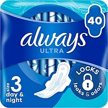 Гигиенические прокладки, размер 3, 40 шт. - Always Ultra Day & Night — фото N1