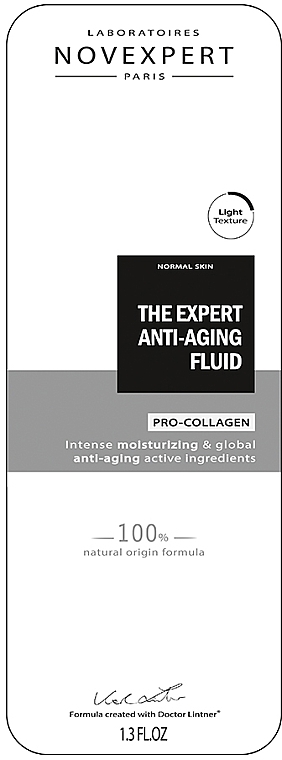 Антивіковий флюїд експерт для обличчя - Novexpert Pro-Collagen The Expert Anti-Aging Fluid — фото N2